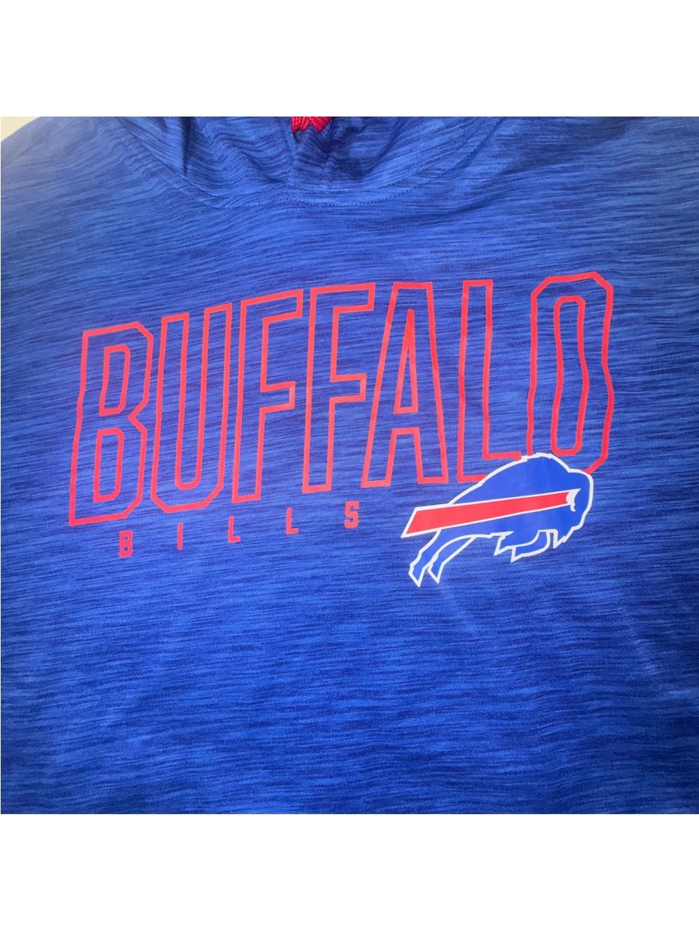 Fanatics Buffalo Bills Hoodie Men’s Large Blue Red Pullover NWT - Picture 4 of 11